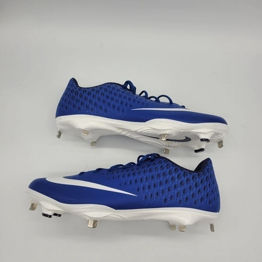 Nike Lunar Vapor UltraFly Elite 2 Baseball Cleats Men's 15 New Shoes Blue